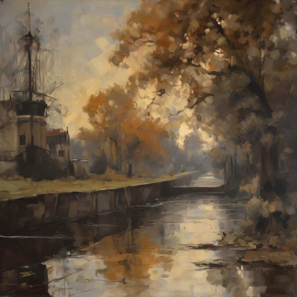 Ουτοπική τέχνη και νέες τάσεις στη ζωγραφική τοπίων με έμφαση στην καλλιτεχνική δημιουργία.